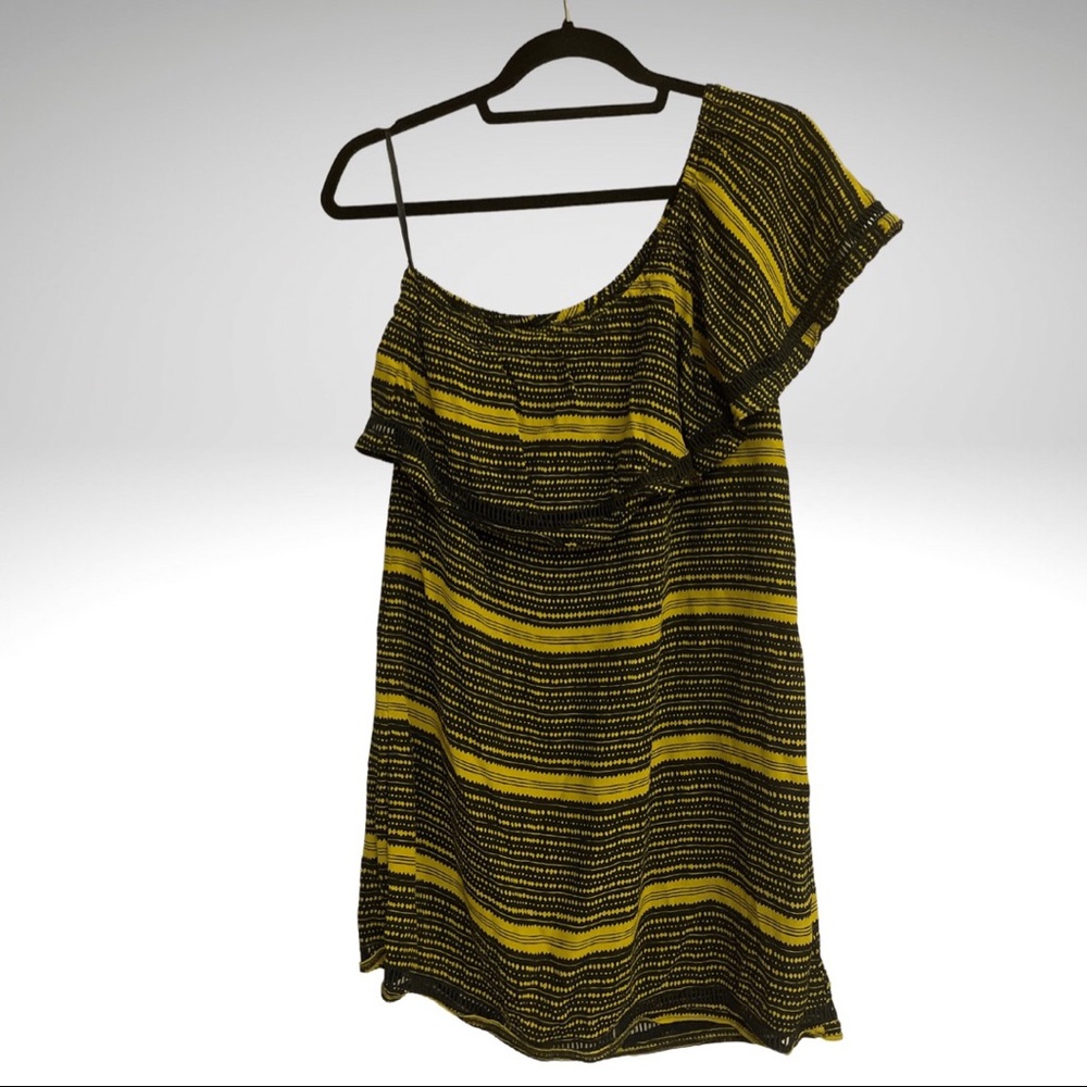 Manaola Yellow Off the Shoulder Dress | Used